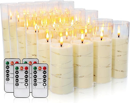 24-Piece Ivory Flameless LED Candles - Image 3