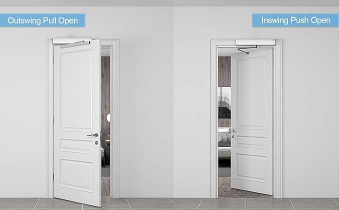 Olideauto Commercial Door Opener Automatic Touchless Sensor Open - Image 6
