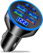 Super Fast Charge USB C Car Phone Charger Adapter 6 in 1 by UYUXIO