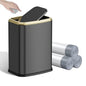 8L/2.1 Gal Small Bathroom Trash Can by KHMMGK