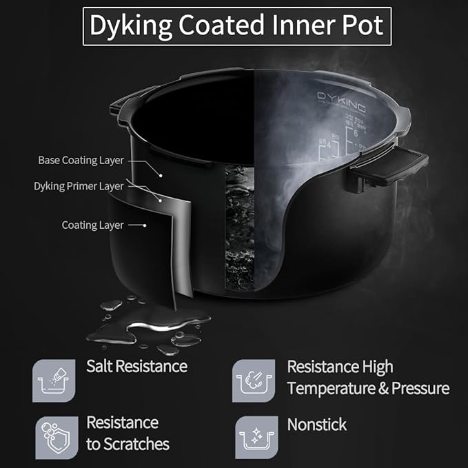 CUCHEN CRH-TWK0640WUS | IH Heating | Induction Heating Dual Pressure Rice - Image 6