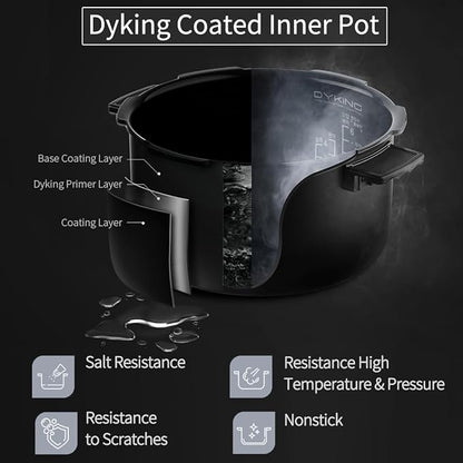 CUCHEN CRH-TWK0640WUS | IH Heating | Induction Heating Dual Pressure Rice - Image 6