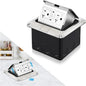 Vagueior Pop-Up Floor Box Kit, 20A Tamper-Weather Resistant Receptacle GFCI by Vagueior