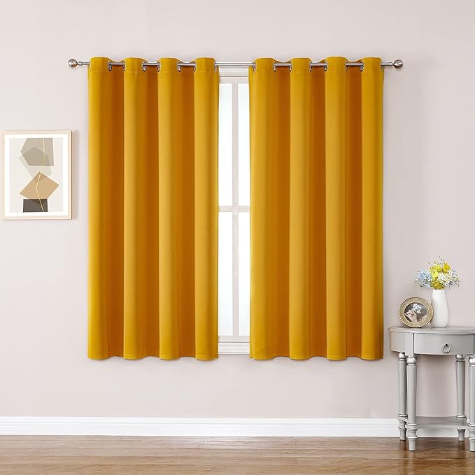 ChrisDowa Grommet Room Darkening Curtains by ChrisDowa