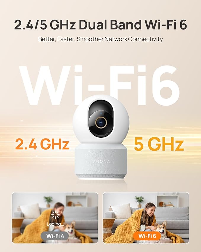 Anona 4K UHD Indoor Camera, Pet/Dog/Baby Security Camera - Image 5
