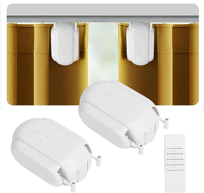 Changor Smart Curtain Opener, Automatic Remote Control Voice Compatible Curtain - Image 3