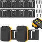 Battery Rack Compatible with DeWalt 20V Battery Holder, Mount 4 Slot Bulk by SZWJT-LV