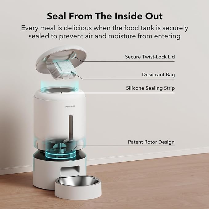 PETLIBRO Automatic Cat Feeder, 5G WiFi Automatic Dog Feeder - Image 4