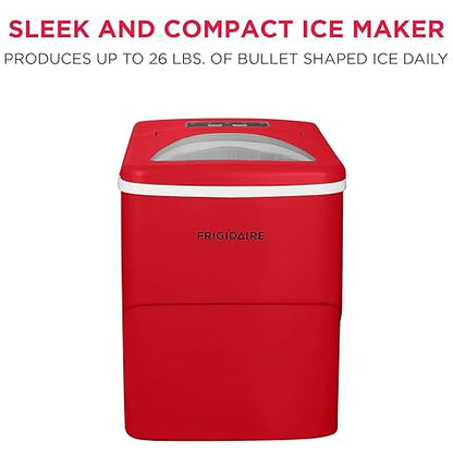 Frigidaire EFIC108 Counter top Portable, 26 lb per Day Compact Ice Maker Machine - Image 2