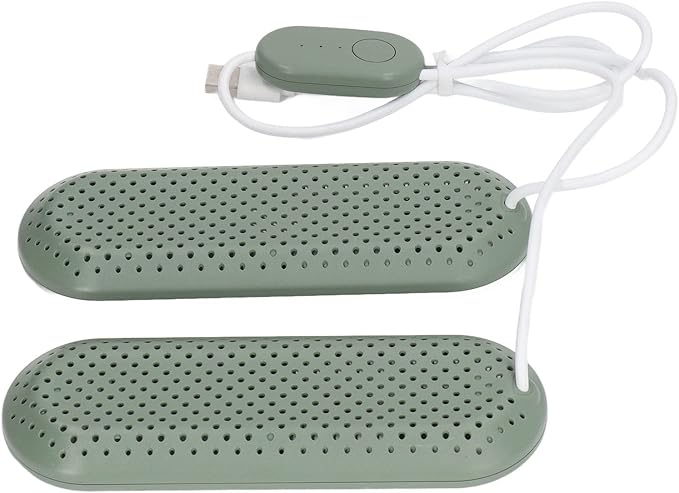 Household USB Shoe Dryer With Timer White Deodorizing Boot Drying Machine by Mtlavishness