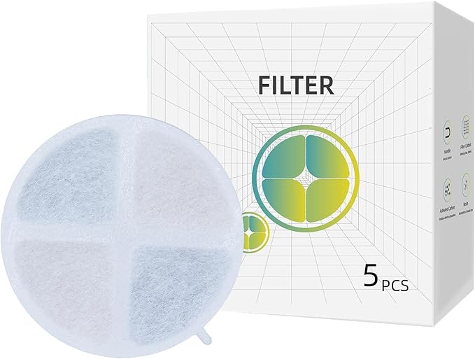 Cat Water Fountain Filter Replacement Filters by Petsuper