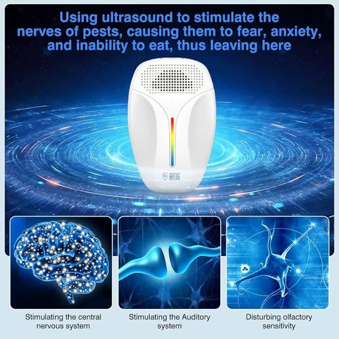 Upgraded Ultrasonic Repeller & Insect Indoor Repeller, Ultrasonic and Repellent - Image 2