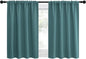 NICETOWN Kitchen Curtains, Sea Teal, Short Blackout Curtains & Drapes, Thermal by NICETOWN