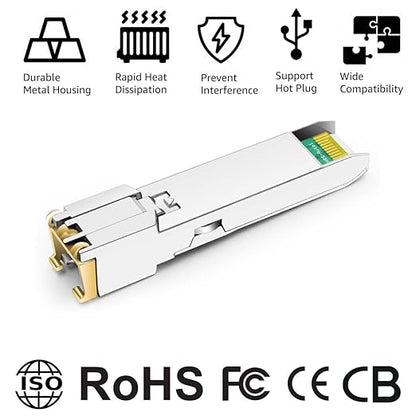 OPSTRAN 10GBASE-T SFP+ to RJ45 Copper Transceiver Module Compatible - Image 5