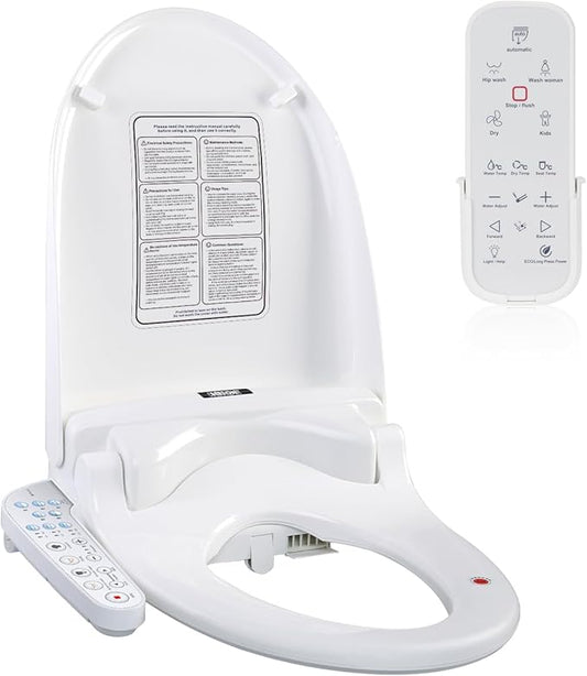 KERDE 08 Smart Electric Bidet Toilet Seat by KERDE