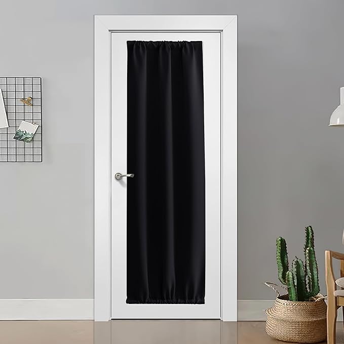 NICETOWN 1 Panel Blackout Doorway Curtains - Image 2