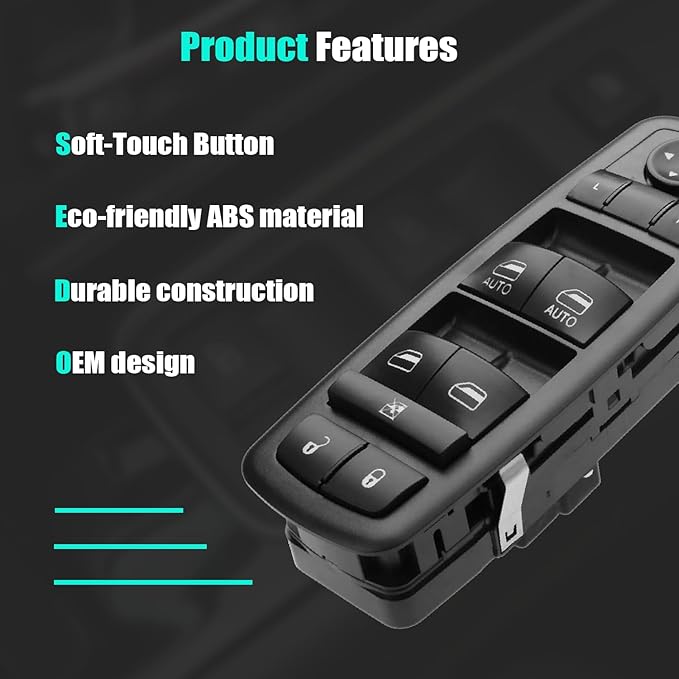 Driver Side Master Power Window Control Switch - Image 6