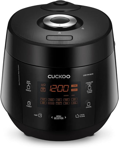 CUCKOO High Pressure Rice Cooker 10-Cup Uncooked / 20-Cup Cooked by CUCKOOElectronicsAmerica