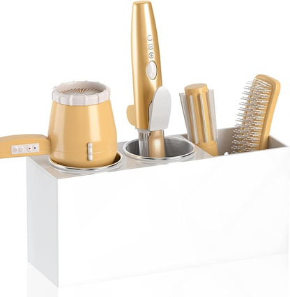 NIUBEE Wall Mount Hair Styling Tool Organizer by NIUBEE