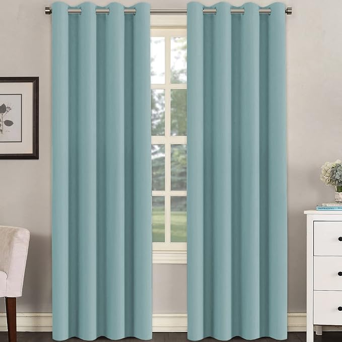 H.VERSAILTEX Blackout Window Treatment Curtains/Panels, Thermal Insulated Room by HVERSAILTEX