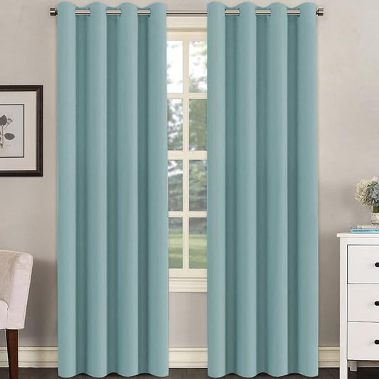 H.VERSAILTEX Premium Blackout Thermal Insulated Room Darkening Curtains by HVERSAILTEX