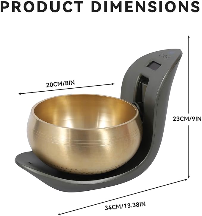 Automatic Singing Bowl – Hands-Free Sound Healing Bowl - Image 9