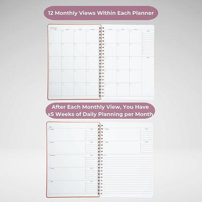 | Ultimate Yearly, Monthly Planner | 8.25" x 11.75" | To Do List Notebook - Image 7
