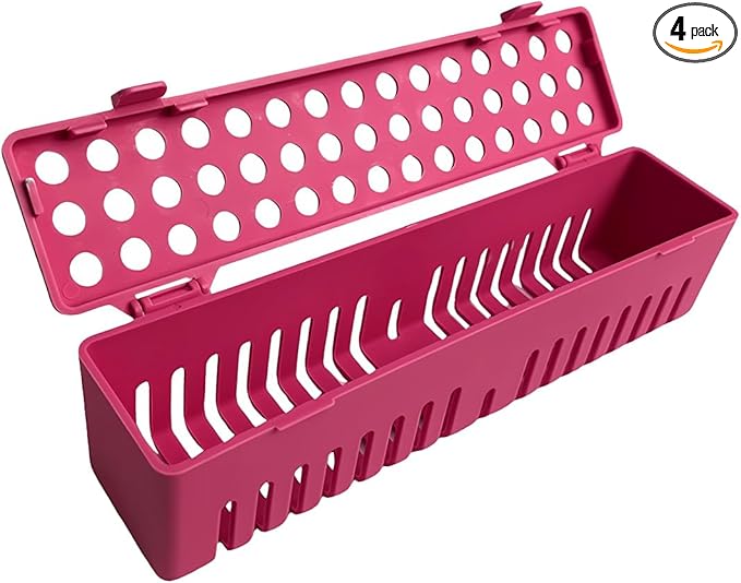 Dental Autoclave Sterilization Cassette Rack Box Tray, Plastic Sterilizing Tray by Unknown