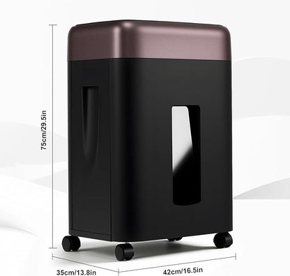 P-7 High Security Paper Shredder, 8-Sheet Micro Cut, 60-min Runtime, 9.2 - Image 7