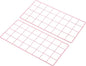 PATIKIL 16"x8" Wire Grid Panel, 2 Pack Board Photo Pictures Memo Display Grid by PATIKIL