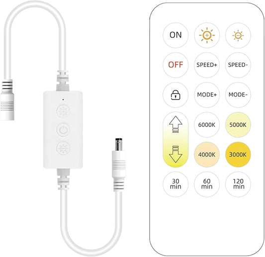 Pandery CCT LED Controller Kit, iOS/Andriod App Control 2.4G RF Wireless Remote by PanderyCOBLightUPYourLife