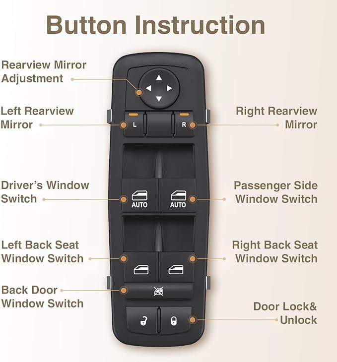 Blycorul Master Power Window Switch Driver Side Replacement - Image 6