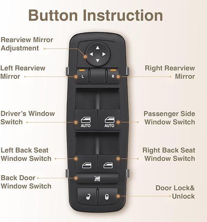 Blycorul Master Power Window Switch Driver Side Replacement - Image 6