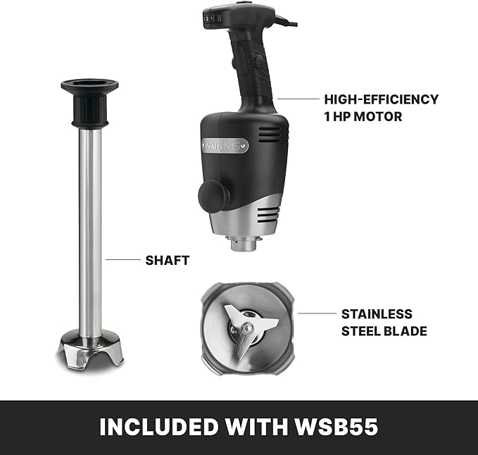 Waring Commercial Big Stix Heavy Duty Stick Immersion Hand Held Blender - Image 3