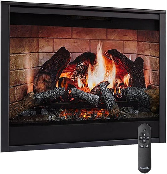 SimpliFire Inception 36-Inch Electric Fireplace by SimpliFire