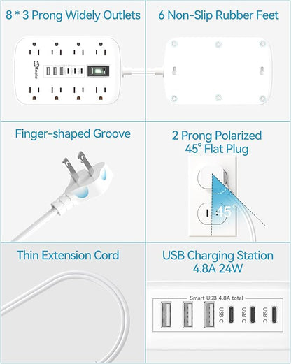 Short Extension Cord 1 ft - Image 7