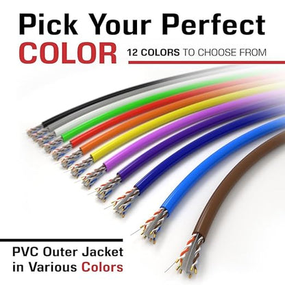 Dripstone CAT6 Ethernet Cable 1000ft Bulk Network LAN Wire 23AWG Solid UTP - Image 5