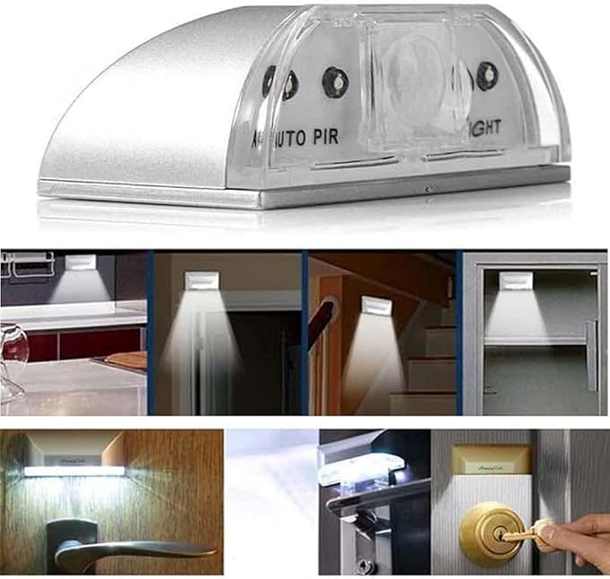 LENMO Keyhole Light Lamp Battery Operated PIR Infrared IR Wireless Auto Sensor - Image 4