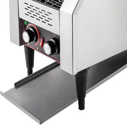 Commercial Conveyor Toaster-150 Slices/H, 1300W Stainless Steel Toasters - Image 7