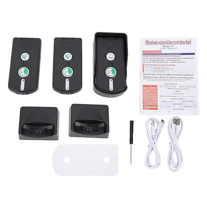 Swokely Rechargeable Wireless Intercom Unit, 2-Way Talking, 500 Meter Talking - Image 9