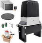 TOPENS DKC2000S Solar Sliding Gate Opener Chain Drive Automatic Gate Motor by TOPENS