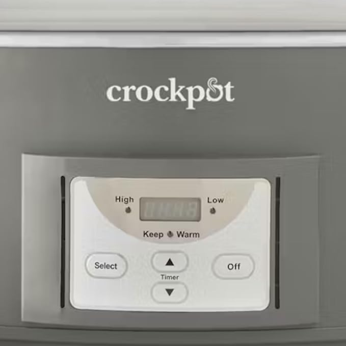 Crock-Pot Locking Lid 6qt Cook and Carry Programmable Slow Cooker Moonshine - Image 7