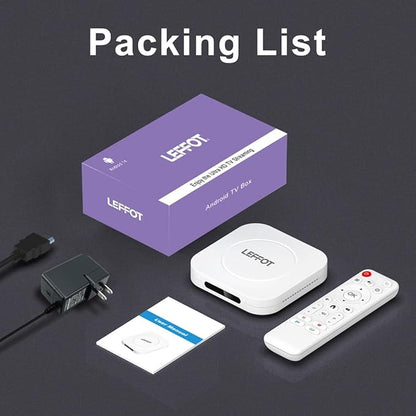 Android 14 TV Box 2025, LEFFOT M1 Plus 4K Ultra HD Streaming Device - Image 8