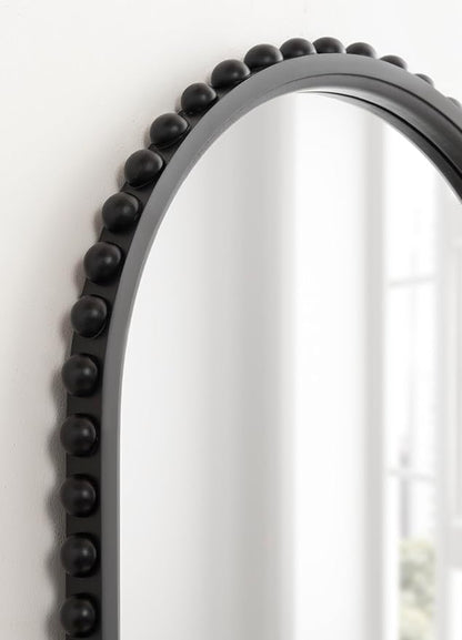 Kate and Laurel Beadbrook Modern Beaded Arched Mirror - Image 5