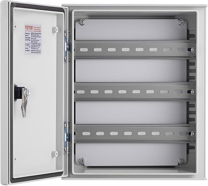 VEVOR Fiberglass Enclosure 23.6 x 15.7 x 9.1 Electrical Enclosure Box NEMA 3X - Image 11