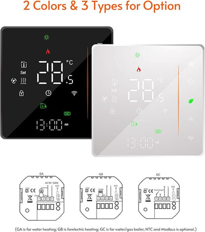 Matybobe WiFi Smart Thermostat Temperature Controller Weekly Programmable - Image 7