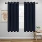 Easy-Going Blackout Curtains for Bedroom, Solid Thermal Insulated Grommet and by Easy-Going