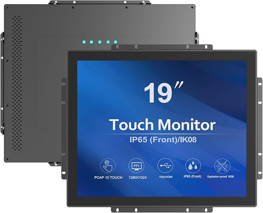 GreenTouch High Brightness 19 Inch 10 Points Open Frame PCAP Touchscreen Monitor by GreenTouch