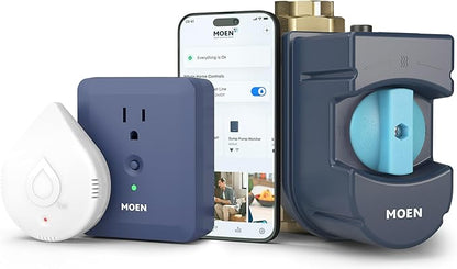 Moen Flo Smart Water Monitor and Automatic Shutoff Sensor, Wi-Fi Connected - Image 5