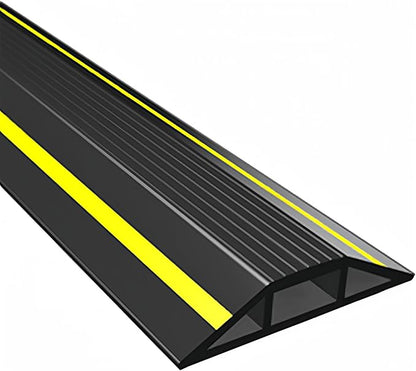 Vilmon 10FT Floor Cord Cover, Heavy Duty PVC Floor Cable Cover, Wire Cover to by vilmon